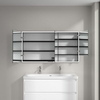 Villeroy & Boch My View+ szafka 140x16,8x75 cm z lustrem Brilliant White B48214VE