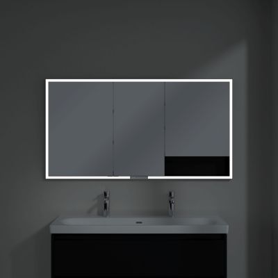 Villeroy & Boch My View+ szafka 140x16,8x75 cm z lustrem Volcano Black B48214VL