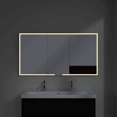 Villeroy & Boch My View+ szafka 140x16,8x75 cm z lustrem Volcano Black B48214VL