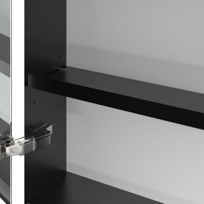 Villeroy & Boch My View+ szafka 160x16,8x75 cm z lustrem Volcano Black B48216VL