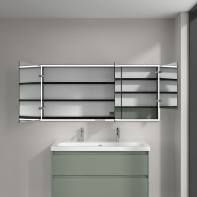 Villeroy & Boch My View+ szafka 160x16,8x75 cm z lustrem  soft green B48216AF