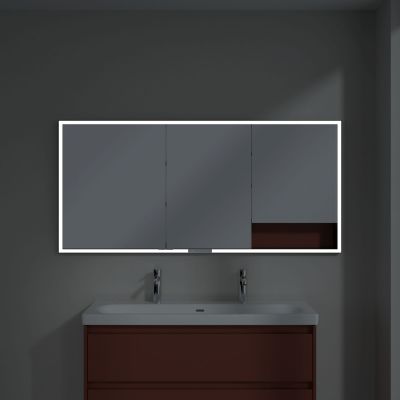 Villeroy & Boch My View+ szafka 160x16,8x75 cm z lustrem wine red B48216AH