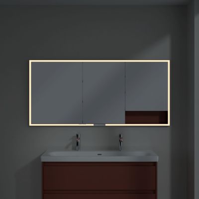 Villeroy & Boch My View+ szafka 160x16,8x75 cm z lustrem wine red B48216AH