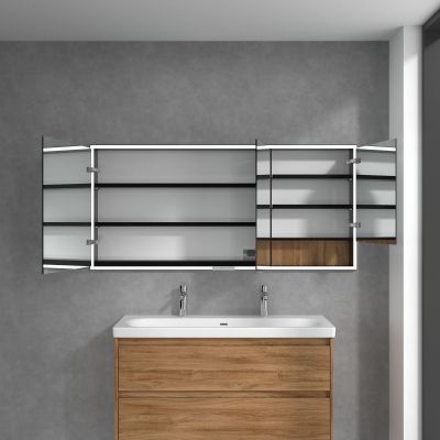 Villeroy & Boch My View+ szafka 160x16,8x75 cm z lustrem oak kansas B48216RH