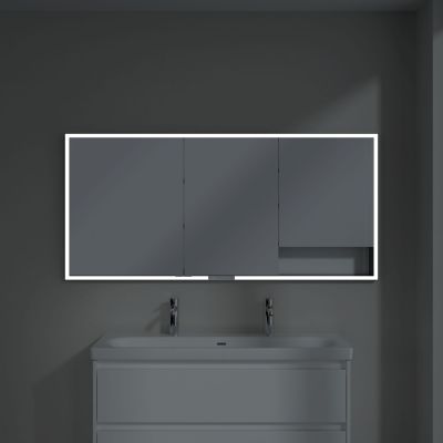 Villeroy & Boch My View+ szafka 160x16,8x75 cm z lustrem biała B48216VE