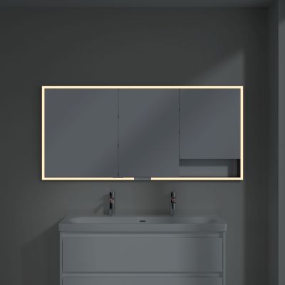 Villeroy & Boch My View+ szafka 160x16,8x75 cm z lustrem biała B48216VE