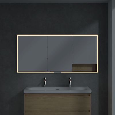 Villeroy & Boch My View+ szafka 160x16,8x75 cm z lustrem Nordic Oak B48216VJ