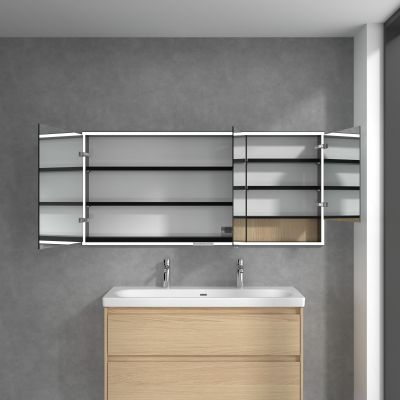 Villeroy & Boch My View+ szafka 160x16,8x75 cm z lustrem Nordic Oak B48216VJ