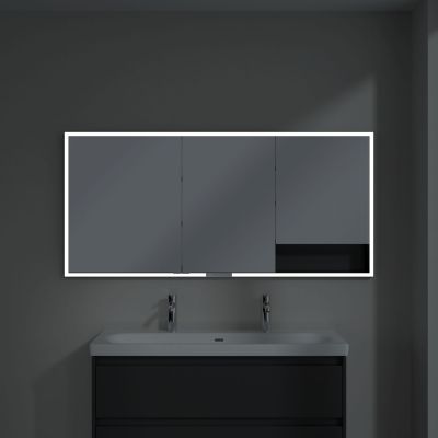 Villeroy & Boch My View+ szafka 160x16,8x75 cm z lustrem grafitowa B48216VR