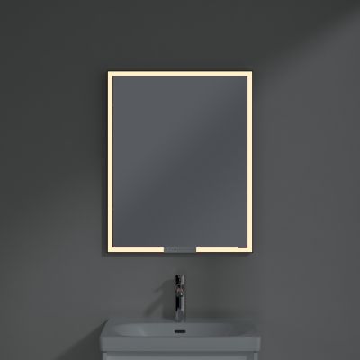 Villeroy & Boch My View+ szafka 60x16,8x75 cm z lustrem do zabudowy lewa aluminium B4826L00