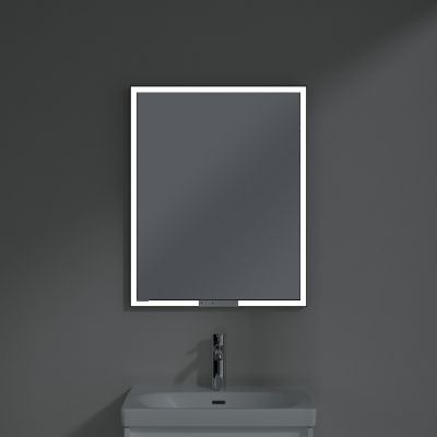 Villeroy & Boch My View+ szafka 60x16,8x75 cm z lustrem do zabudowy prawa aluminium B4826R00