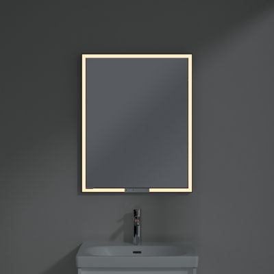 Villeroy & Boch My View+ szafka 60x16,8x75 cm z lustrem do zabudowy prawa aluminium B4826R00