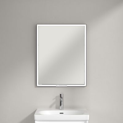 Villeroy & Boch My View+ szafka 60x16,8x75 cm z lustrem do zabudowy prawa aluminium B4826R00