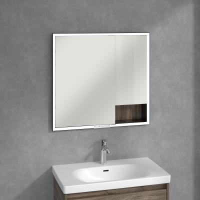 Villeroy & Boch My View+ szafka 80x16,8x75 cm z lustrem Stone Oak B48280RK