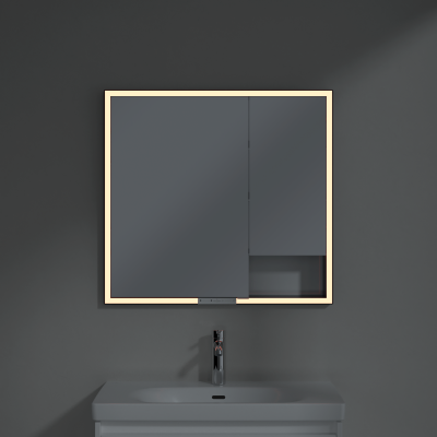 Villeroy & Boch My View+ szafka 80x16,8x75 cm z lustrem Brilliant White B48280VE