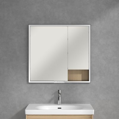 Villeroy & Boch My View+ szafka 80x16,8x75 cm z lustrem do zabudowy Nordic Oak B48280VJ