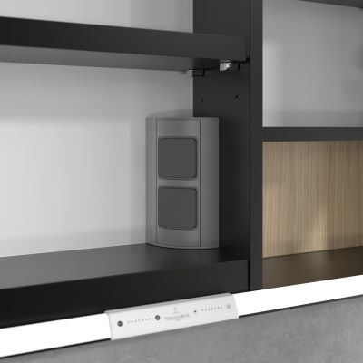 Villeroy & Boch My View+ szafka 80x16,8x75 cm z lustrem do zabudowy Nordic Oak B48280VJ