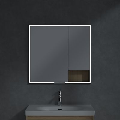 Villeroy & Boch My View+ szafka 80x16,8x75 cm z lustrem do zabudowy Nordic Oak B48280VJ