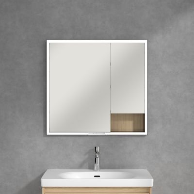 Villeroy & Boch My View+ szafka 80x16,8x75 cm z lustrem do zabudowy Nordic Oak B48280VJ