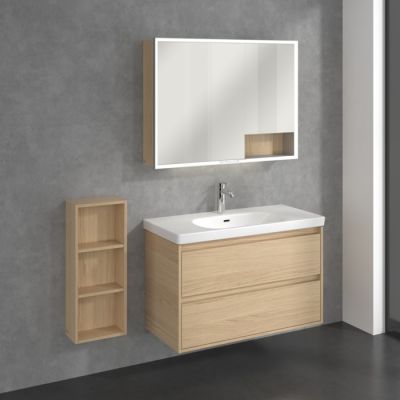 Villeroy & Boch My View+ szafka 30x16,7x75 cm boczna wisząca Nordic Oak B85530VJ
