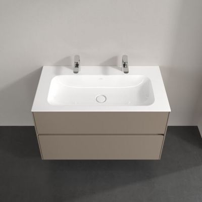 Villeroy & Boch Collaro szafka 99,6x49,8x60,3 cm podumywalkowa wisząca Taupe C13900VM