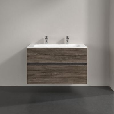 Villeroy & Boch Collaro szafka 99,6x49,8x60,3 cm podumywalkowa wisząca Stone Oak C139B0RK