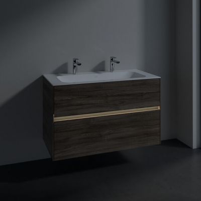 Villeroy & Boch Collaro szafka 99,6x49,8x60,3 cm podumywalkowa wisząca Stone Oak C139B0RK
