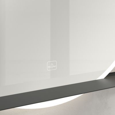 Villeroy & Boch More to See Lite półka 85 cm czarna C5548500