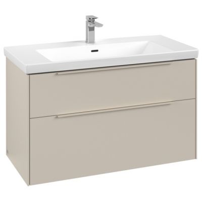 Villeroy & Boch Subway 3.0 szafka 97,3x47,8x57,6 cm podumywalkowa wisząca Cashmere Grey C570L2VN