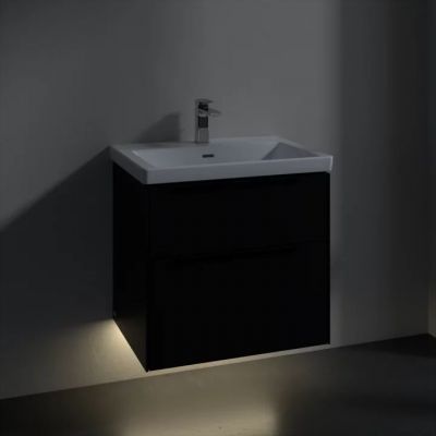 Villeroy & Boch Subway 3.0 szafka 62,2x47,8x57,6 cm podumywalkowa wisząca Volcano Black C576L1VL