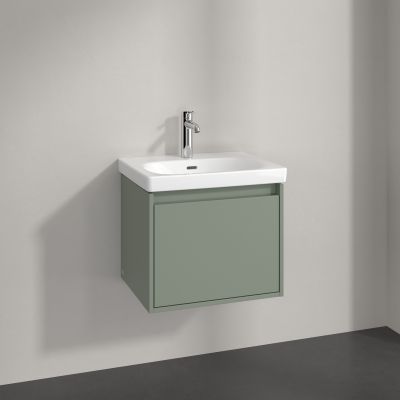 Villeroy & Boch Skyla szafka 52,2x42,4x43,6 cm podumywalkowa wisząca Soft Green C78300AF
