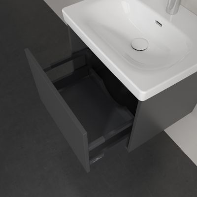 Villeroy & Boch Skyla szafka 52,2x42,4x43,6 cm podumywalkowa wisząca Graphite C78300VR