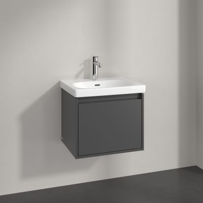 Villeroy & Boch Skyla szafka 52,2x42,4x43,6 cm podumywalkowa wisząca Graphite C78300VR