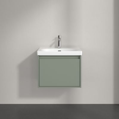 Villeroy & Boch Skyla szafka 57,2x43,9x43,6 cm podumywalkowa wisząca Soft Green C78400AF