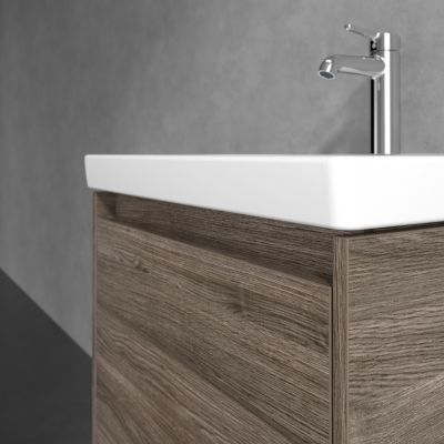 Villeroy & Boch Skyla szafka 57,2x43,9x43,6 cm podumywalkowa wisząca Stone Oak C78400RK