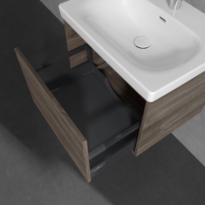 Villeroy & Boch Skyla szafka 57,2x43,9x43,6 cm podumywalkowa wisząca Stone Oak C78400RK