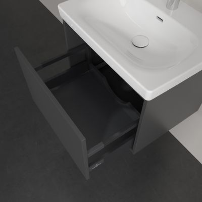 Villeroy & Boch Skyla szafka 57,2x43,9x43,6 cm podumywalkowa wisząca Graphite C78400VR