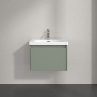 Villeroy & Boch Skyla szafka 62,2x43,9x43,6 cm podumywalkowa wisząca Soft Green C78500AF
