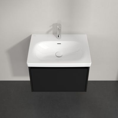 Villeroy & Boch Skyla szafka 62,2x43,9x43,6 cm podumywalkowa wisząca Volcano Black C78500VL