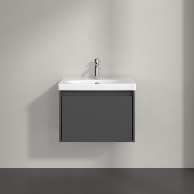 Villeroy & Boch Skyla szafka 62,2x43,9x43,6 cm podumywalkowa wisząca Graphite C78500VR