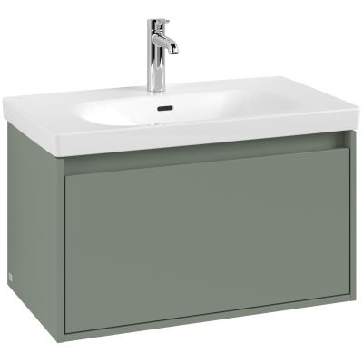 Villeroy & Boch Skyla szafka 77,2x43,9x43,6 cm podumywalkowa wisząca Soft Green C78600AF