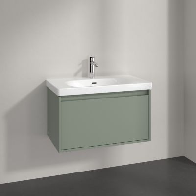 Villeroy & Boch Skyla szafka 77,2x43,9x43,6 cm podumywalkowa wisząca Soft Green C78600AF