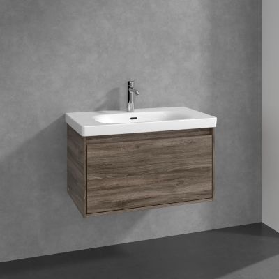 Villeroy & Boch Skyla szafka 77,2x43,9x43,6 cm podumywalkowa wisząca Stone Oak C78600RK