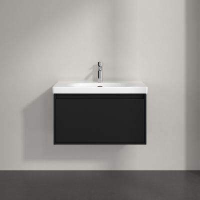 Villeroy & Boch Skyla szafka 77,2x43,9x43,6 cm podumywalkowa wisząca Volcano Black C78600VL