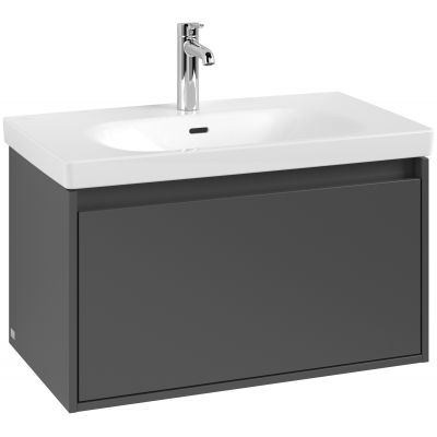 Villeroy & Boch Skyla szafka 77,2x43,9x43,6 cm podumywalkowa wisząca Graphite C78600VR