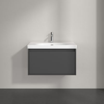 Villeroy & Boch Skyla szafka 77,2x43,9x43,6 cm podumywalkowa wisząca Graphite C78600VR