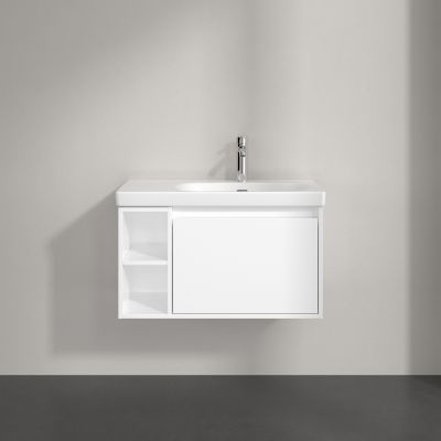 Villeroy & Boch Skyla szafka 77,2x43,9x43,6 cm podumywalkowa wisząca prawa Brilliant White C78700VE