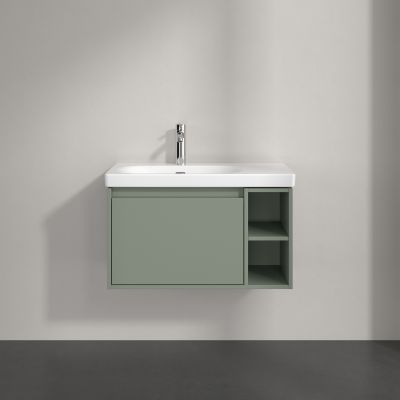 Villeroy & Boch Skyla szafka 77,2x43,9x43,6 cm podumywalkowa wisząca lewa Soft Green C78800AF