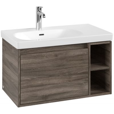 Villeroy & Boch Skyla szafka 77,2x43,9x43,6 cm podumywalkowa wisząca lewa Stone Oak C78800RK