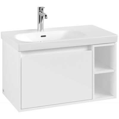 Villeroy & Boch Skyla szafka 77,2x43,9x43,6 cm podumywalkowa wisząca lewa Brilliant White C78800VE
